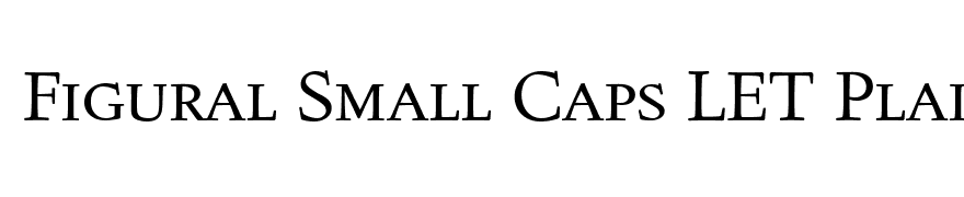 Figural Small Caps LET Plain1.0