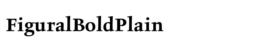 FiguralBoldPlain
