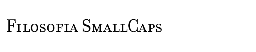 Filosofia SmallCaps