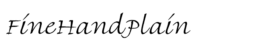FineHandPlain