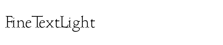 FineTextLight