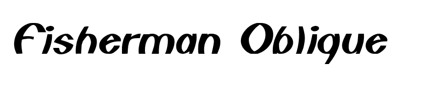 Fisherman Oblique