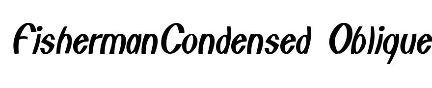 FishermanCondensed Oblique