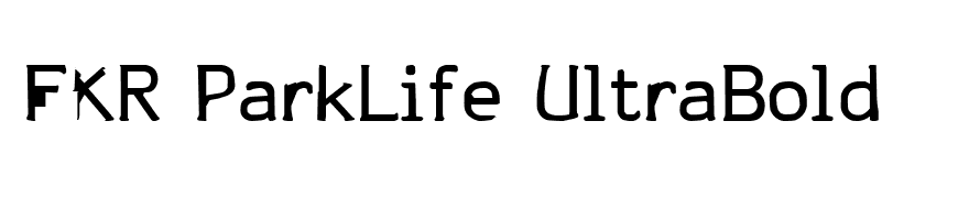 FKR ParkLife UltraBold