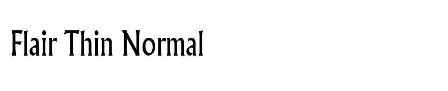 Flair Thin Normal