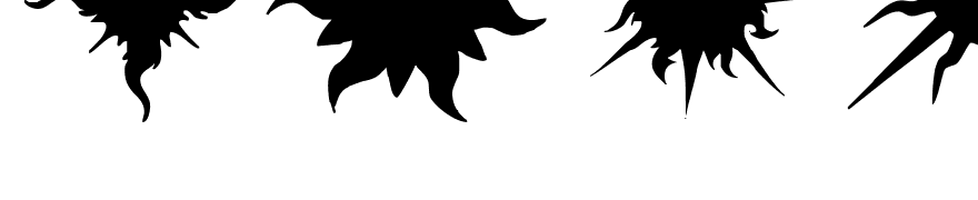 Flaming Stars & Splatters