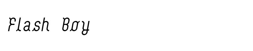 Flash Boy