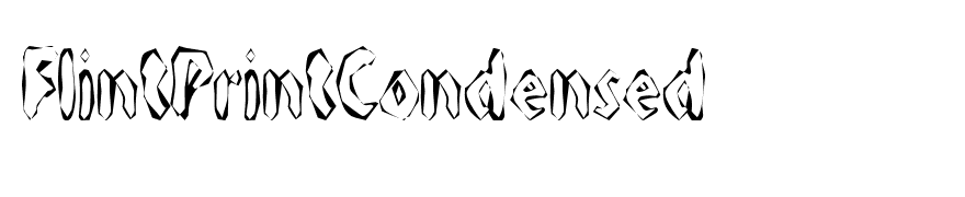 FlintPrintCondensed