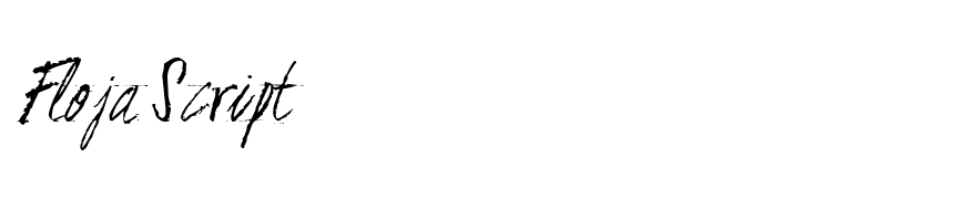 Floja Script