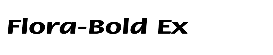 Flora-Bold Ex