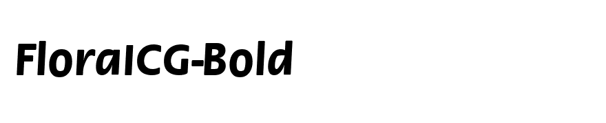 FloraICG-Bold