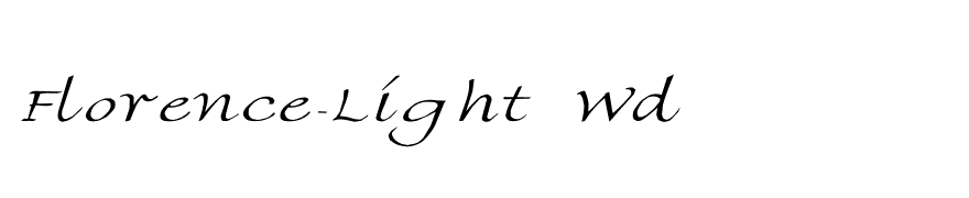 Florence-Light Wd