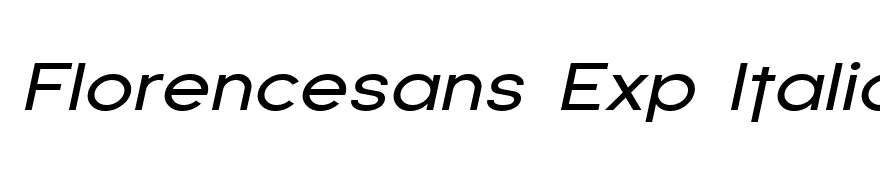 Florencesans Exp Italic