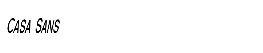 Florencesans SC Comp Bold Italic