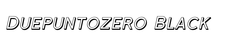 Florencesans SC Shaded Italic