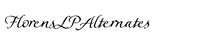 FlorensLPAlternates