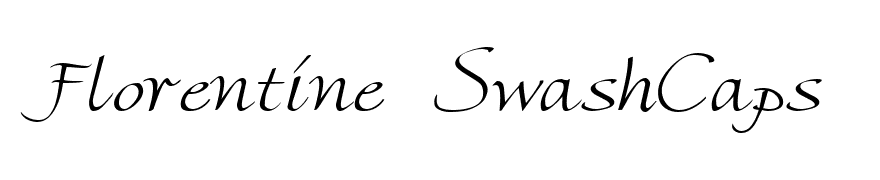 Florentine SwashCaps