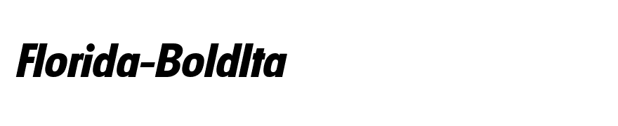 Florida-BoldIta