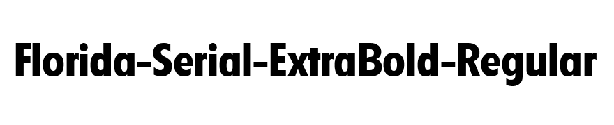 Florida-Serial-ExtraBold-Regular
