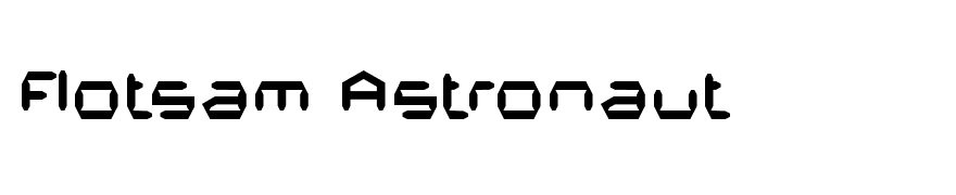 Flotsam Astronaut
