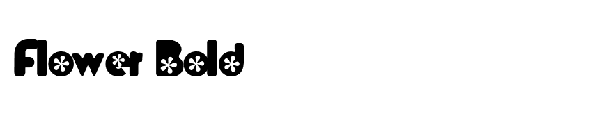 Flower Bold