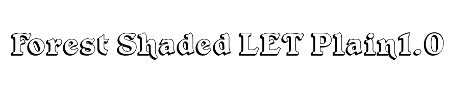 Forest Shaded LET Plain1.0