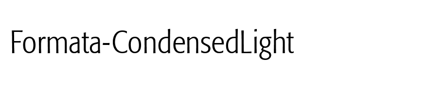 Formata-CondensedLight