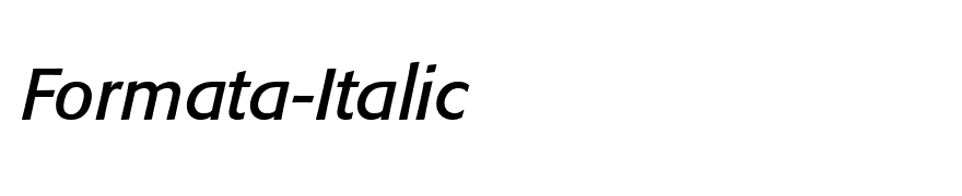 Formata-Italic