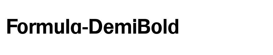 Formula-DemiBold