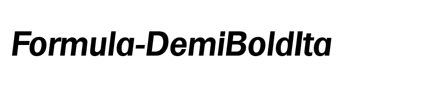 Formula-DemiBoldIta