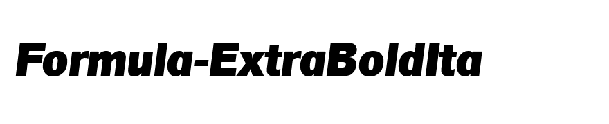 Formula-ExtraBoldIta