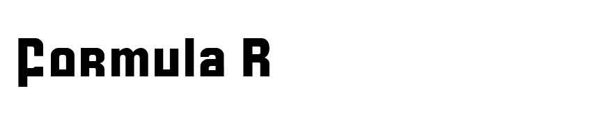Formula R