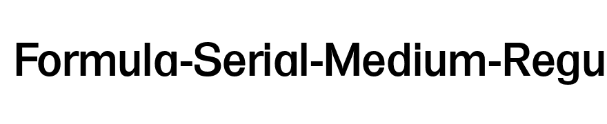Formula-Serial-Medium-Regular