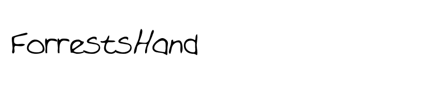 ForrestsHand
