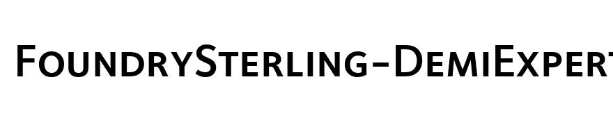 FoundrySterling-DemiExpert