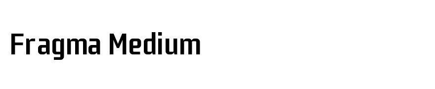 Fragma Medium