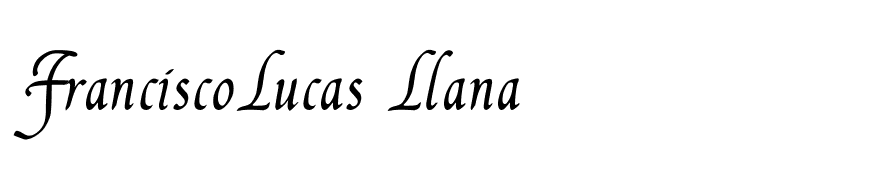 FranciscoLucas Llana