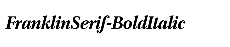 FranklinSerif-BoldItalic