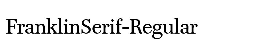 FranklinSerif-Regular