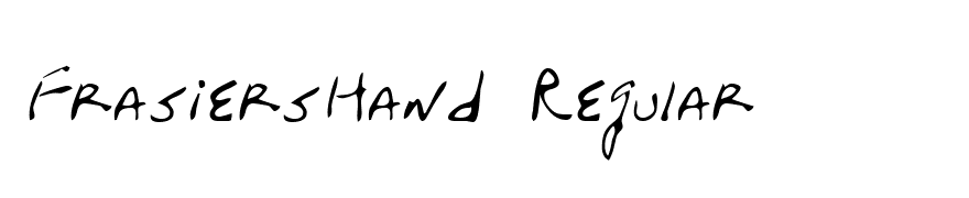 FrasiersHand Regular