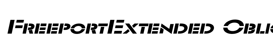 FreeportExtended Oblique