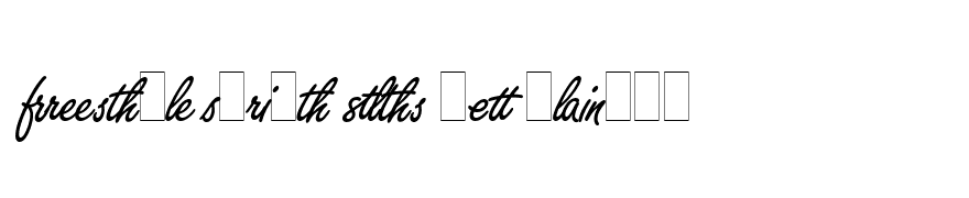 Freestyle Script Alts LET Plain1.0