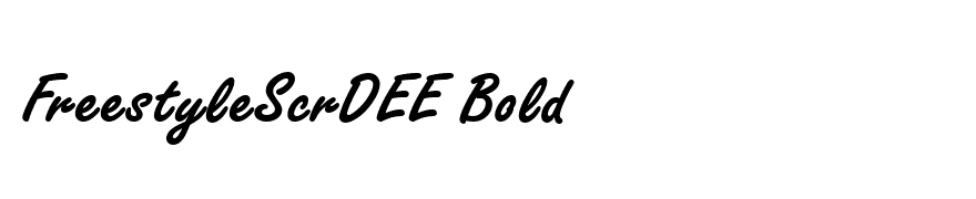 FreestyleScrDEE Bold