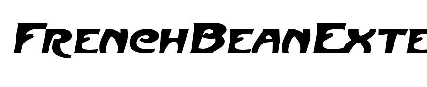 FrenchBeanExtended Oblique
