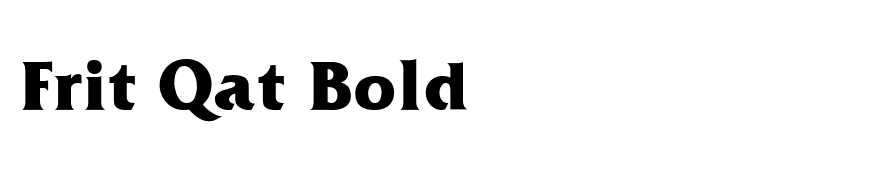 Frit Qat Bold