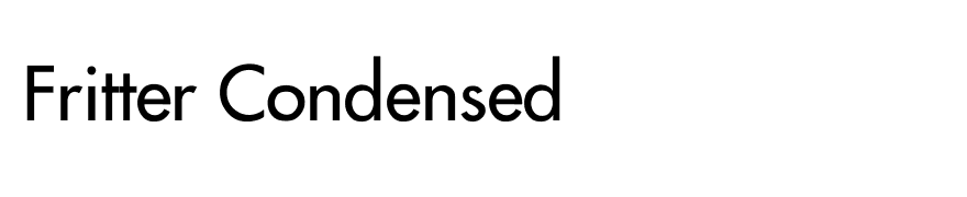 Fritter Condensed