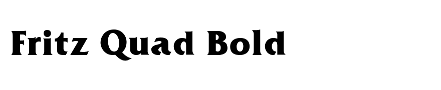 Fritz Quad Bold