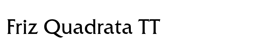 Friz Quadrata TT
