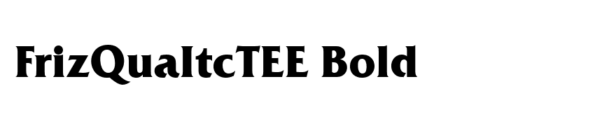 FrizQuaItcTEE Bold