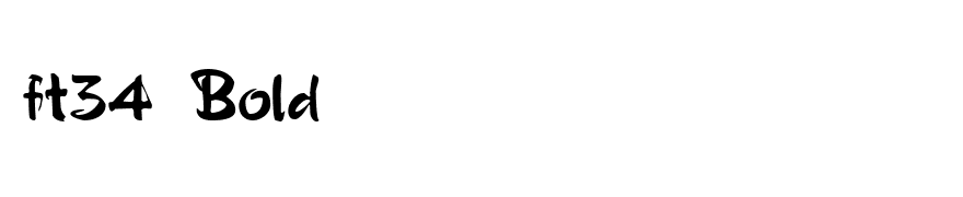 ft34 Bold